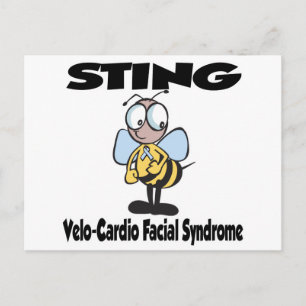 STING Velo-Cardio Faciaal Syndroom Briefkaart