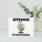 STING Velo-Cardio Facial Syndrome Briefkaart (Staand voorkant)