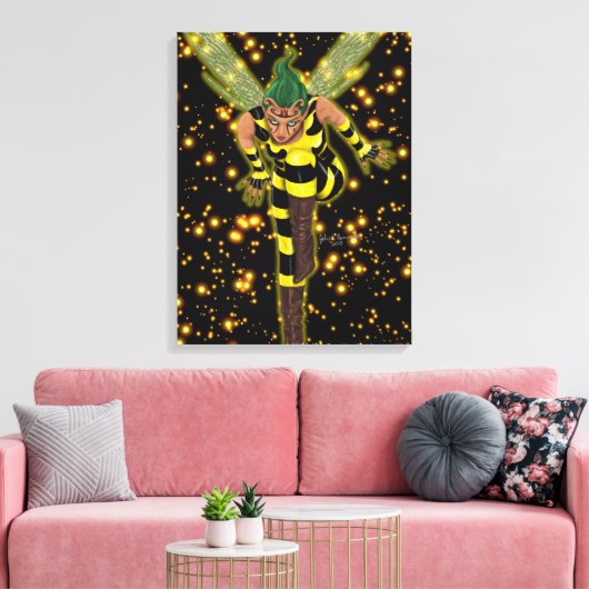 Stinger Canvas Afdruk (Insitu (Woonkamer))