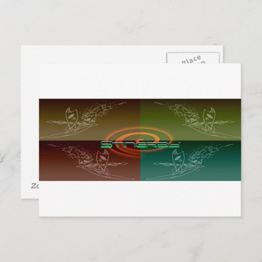 Stingray Briefkaart (Voorkant / Achterkant)