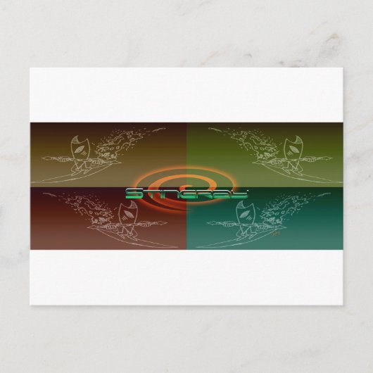 Stingray Briefkaart (Voorkant)