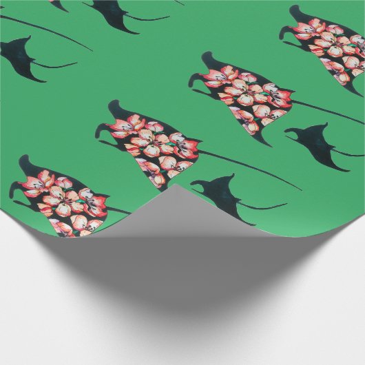 stingray cadeaupapier (Hoek)