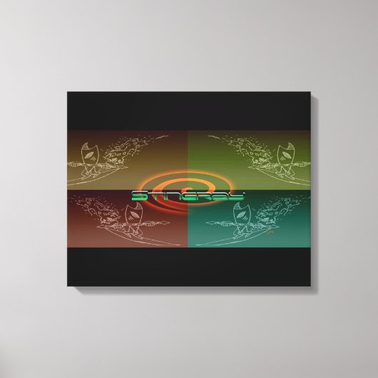 Stingray Canvas Afdruk (Voorkant)