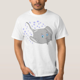 stingray cartoon t-shirt