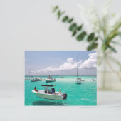Stingray City Grand Cayman Islands Briefkaart (Staand voorkant)