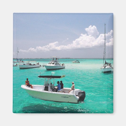 Stingray City Grand Cayman Islands magneet (Voorkant)