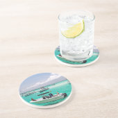 Stingray City Grand Cayman Islands Onderzetter (Zijkant)