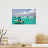 Stingray City Grand Cayman Islands Poster (Keuken)
