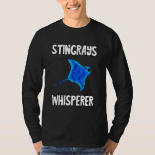 Stingray Fluisteraar Manta Rog Haai Vis Zee Scheps T-shirt