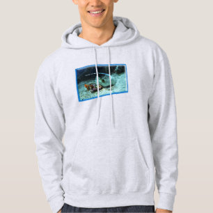 Stingray in beweging - Fotografisch ontwerp   Hoodie
