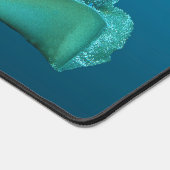 Stingray in beweging! Verloopblauwe achtergrond | Bureaumat (Hoek)