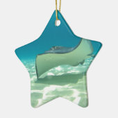 Stingray Keramisch Ornament (Links)
