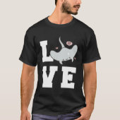 Stingray Love Ocean Adventure Manta Ray Diving VAC T-shirt (Voorkant)