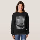 Stingray Manta Ray UFO Buitenaards Zelf Trui (Voorkant volledig)