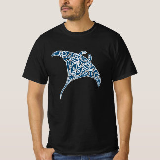 Stingray maori tattoo t-shirt
