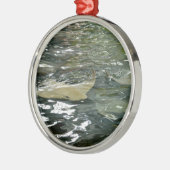 Stingray Metalen Ornament (Links)