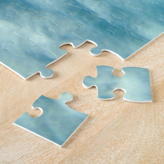 Stingray Ocean Blue Zee Photo Puzzle Legpuzzel (Zijkant)