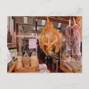 Stingray op de markt briefkaart