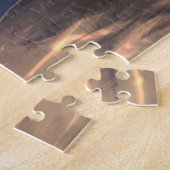 Stingray op de onderkant van het zee legpuzzel (Zijkant)