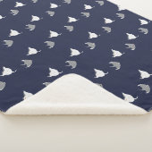 Stingray Patroon Sherpa Deken (3/4)