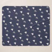 Stingray Patroon Sherpa Deken (Voorkant (horizontaal))