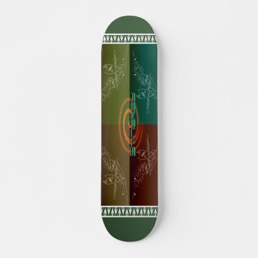 Stingray Persoonlijk Skateboard (Voorkant)