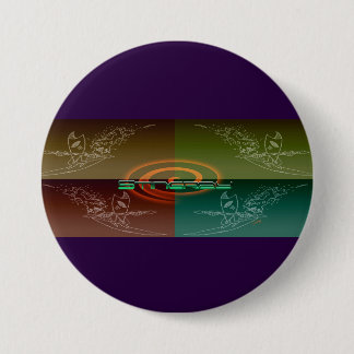 Stingray Ronde Button 7,6 Cm