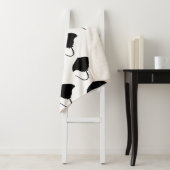 Stingray Silhouette Sherpa Deken (In situ)