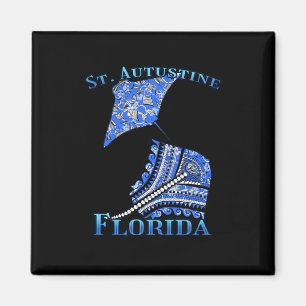 Stingray Sint Augustine Florida Vacation Tribal Magneet