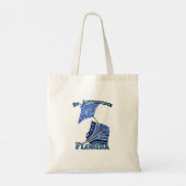 Stingray Sint Augustine Florida Vacation Tribal Tote Bag (Achterkant)