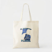 Stingray Sint Augustine Florida Vacation Tribal Tote Bag (Voorkant)