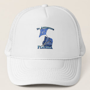 Stingray Sint Augustine Florida Vacation Tribal Trucker Pet