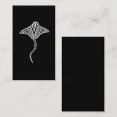 Stingray Tribaal Zee Dierlijk tropisch strand Visitekaartje (Voorkant / Achterkant)