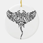 STINGRAY VAN AOTEAROA nieuw-zeeland Keramisch Ornament (Achterkant)