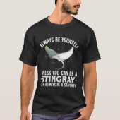 Stingray voor Zee Creature Stingray T-shirt (Voorkant)