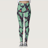 Stingrays Patroon Leggings (Voorkant)