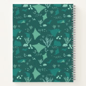 Stingrays Underwater Reef Design Notitieboek (Achterkant)
