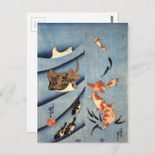 Stingrays van Utagawa Kuniyoshi Briefkaart (Voorkant / Achterkant)