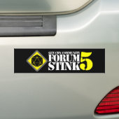 Stink5 Sticker (Op auto)