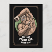 Stink Ape Briefkaart (Voorkant)