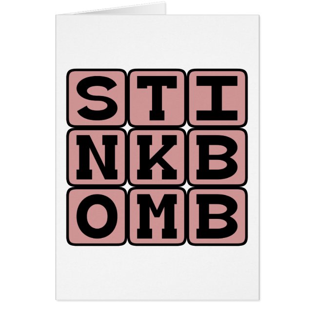 Stink Bomb, Smelly Prank (Voorkant)