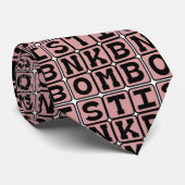 Stink Bomb, Smelly Prank Stropdas (Opgerold)