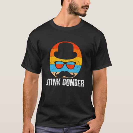 Stink Bomber  Dad Humor Daddy Gross Joke 1 T-shirt (Voorkant)
