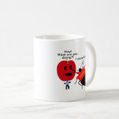 Stink Bug Apple Coffee Mok (Voorkant rechts)