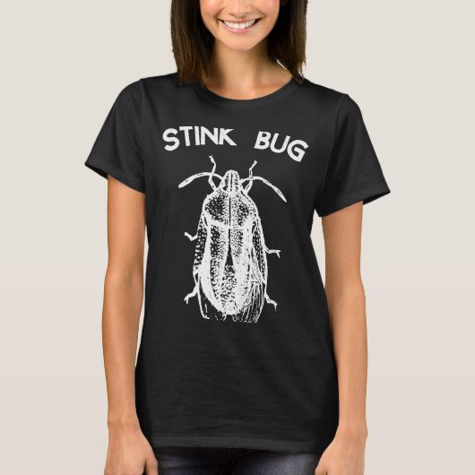 Stink Bug Beetle and Halyomorpha Halys T-shirt (Voorkant)