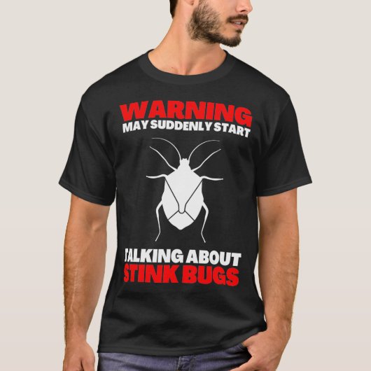 Stink Bug Beetle and Halyomorpha Halys T-shirt (Voorkant)