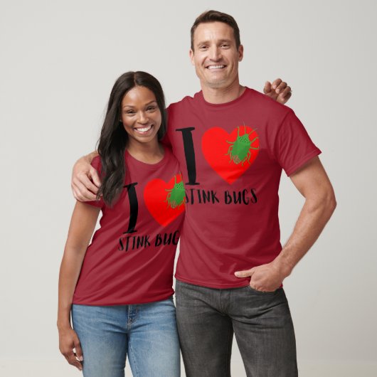 Stink Bug Beetle and Halyomorpha Halys T-shirt (Unisex)