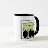 Stink Bug Ik was het. Mok (Voorkant rechts)