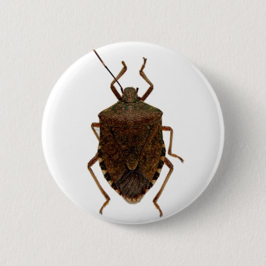 Stink Bug Ronde Button 5,7 Cm (Voorkant)