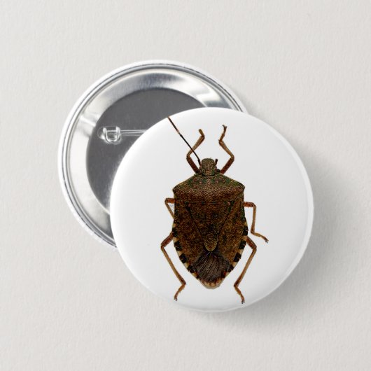 Stink Bug Ronde Button 5,7 Cm (Voorkant /achterkant)
